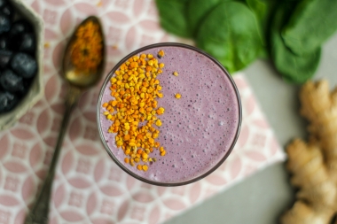 blåbärssmoothie recept