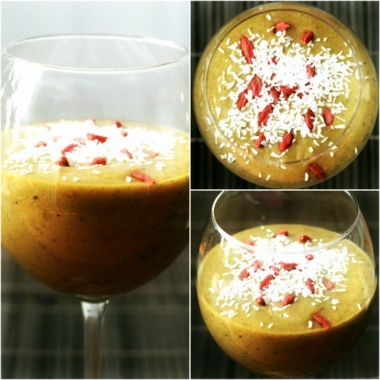 En grön start smoothie