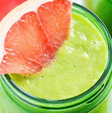 Grön proteinsmoothie