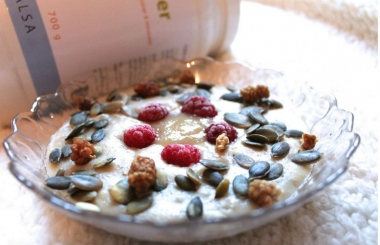 Vegansk proteingröt