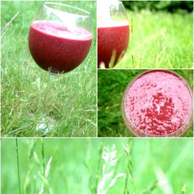 Rödbetssmoothie med Supergreens