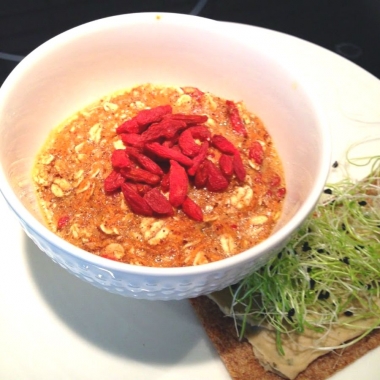 Ugnsbakad Solskensgröt